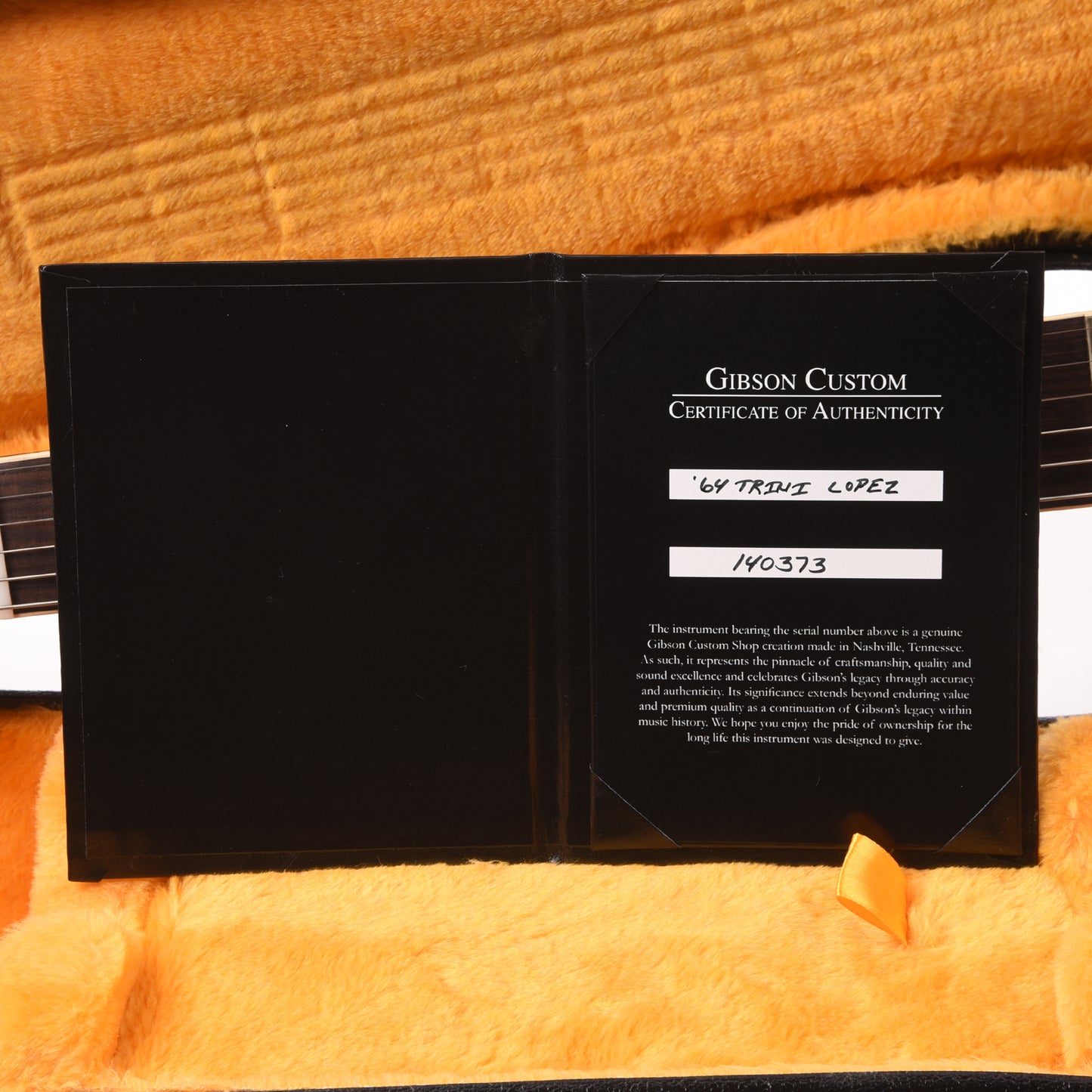 Gibson Custom Shop 1964 Trini Lopez Reissue "CME Spec" Antique Brunswick Blue Sparkle VOS