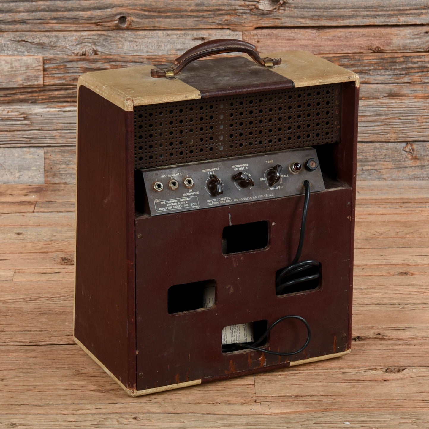 Harmony Model 200 1x10" Guitar Combo Amp