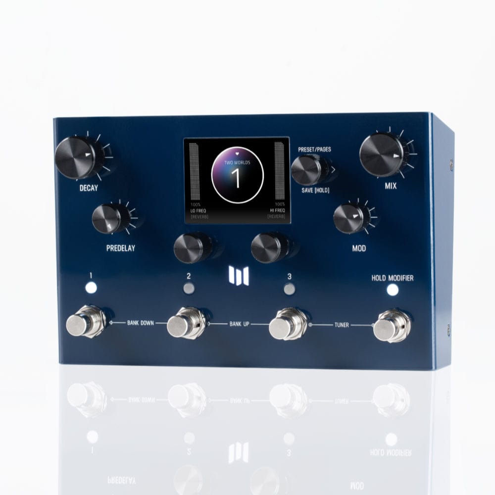 meris mercury 7 reverb pedal Meris MercuryX Modular Reverb System Pedal