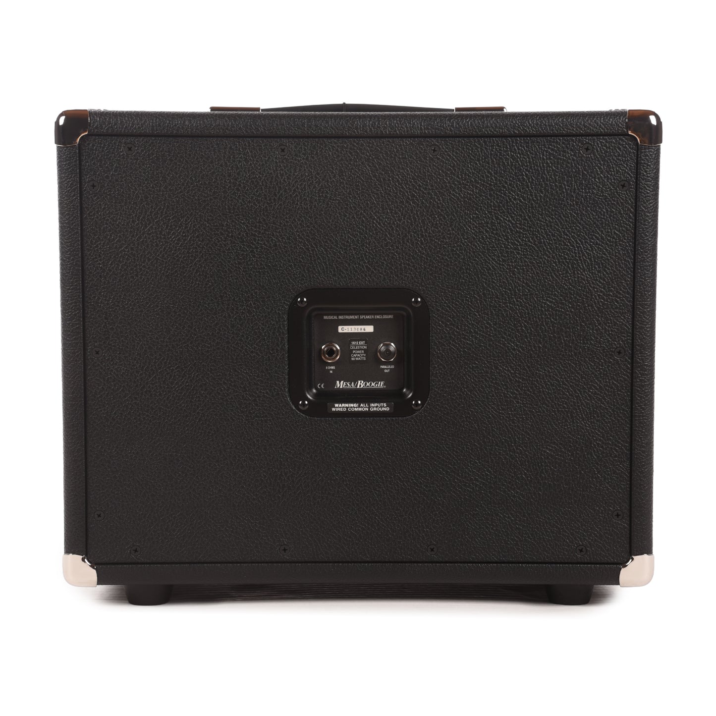 Mesa/Boogie 1x12 Vintage Thiele Cabinet Black Bronco w/ Black Grille Amps / Guitar Amps / Guitar Cabinets