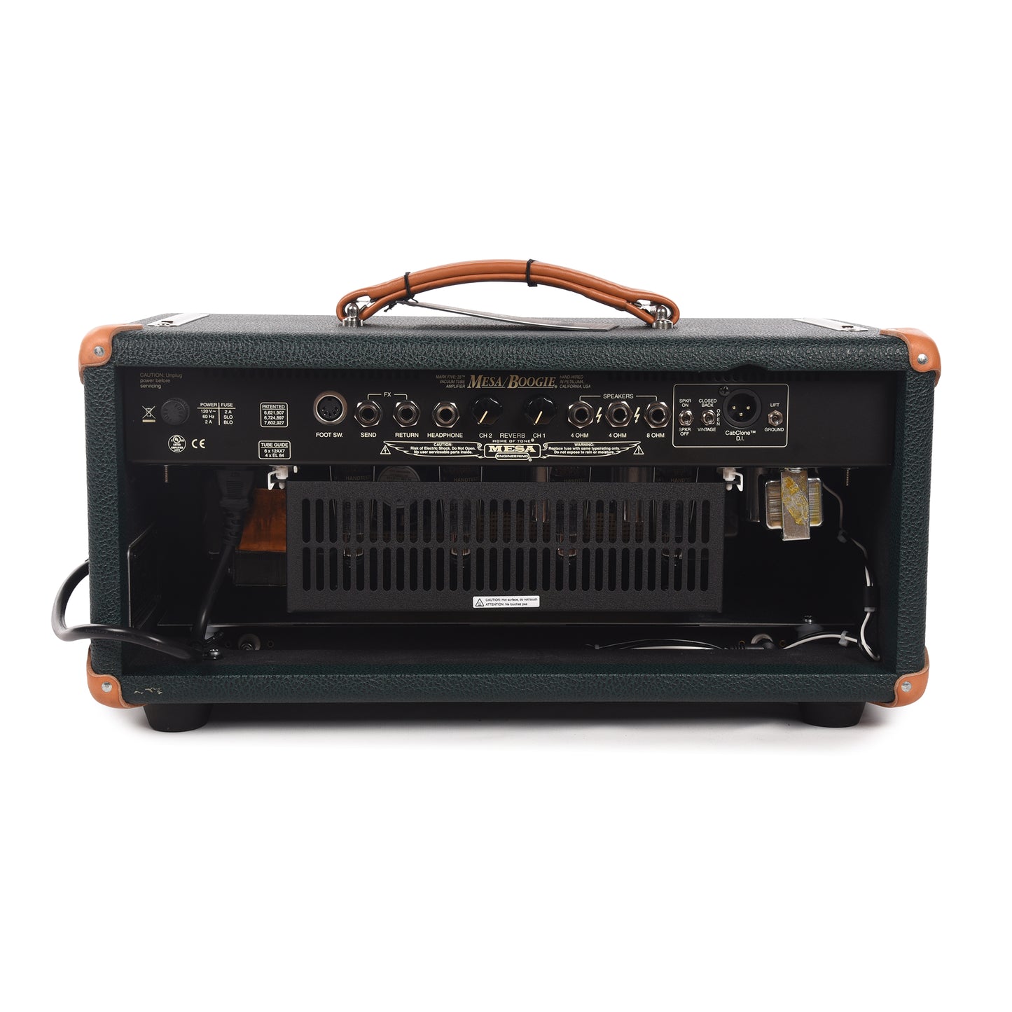 Mesa/Boogie Mark Five: 35 35W Head Emerald Green w/ Tan Jute Grill Amps / Guitar Amps / Guitar Heads