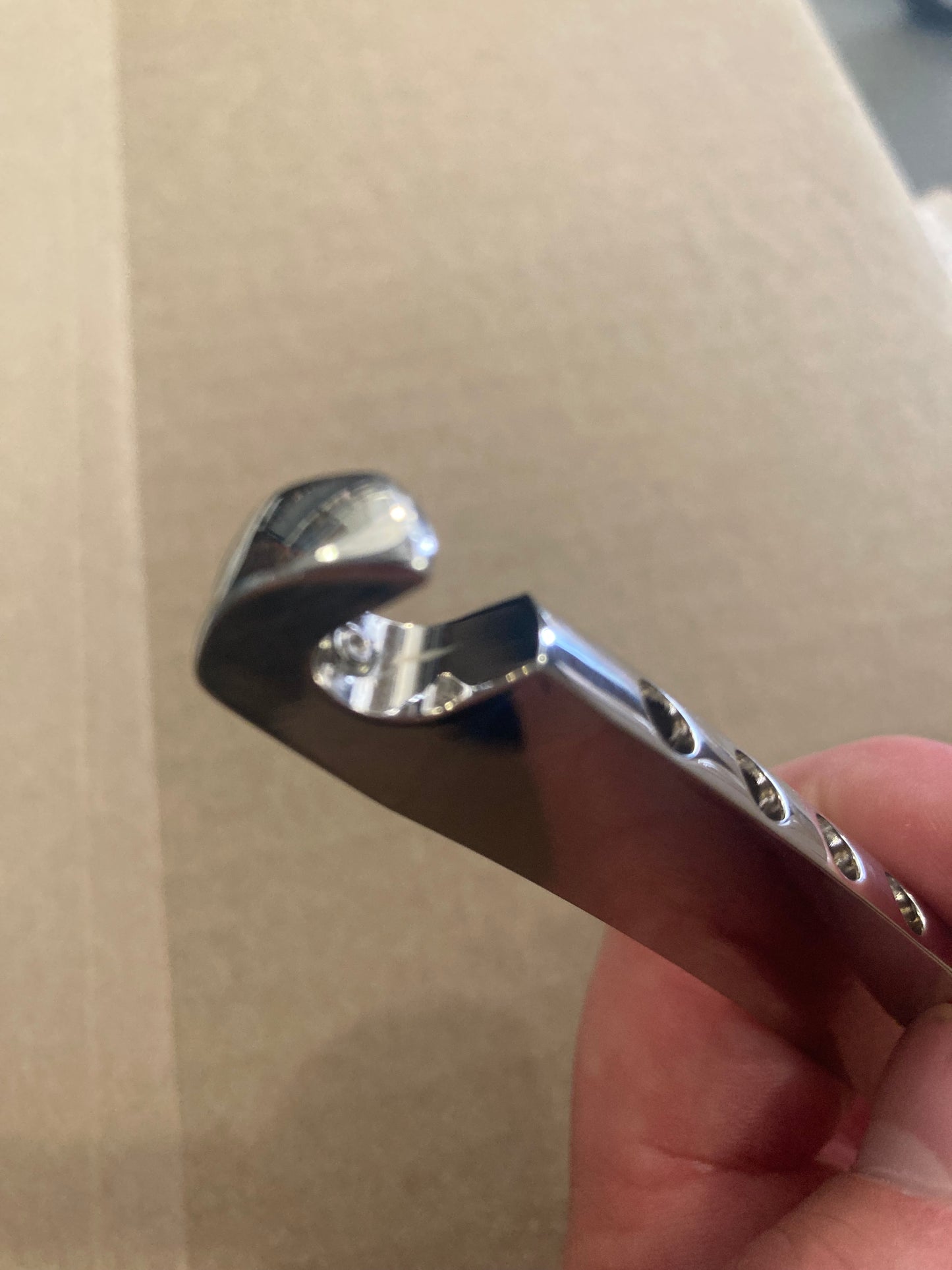 MojoAxe Compensated Tailpiece Un-Aged Parts / Guitar Parts / Bridges