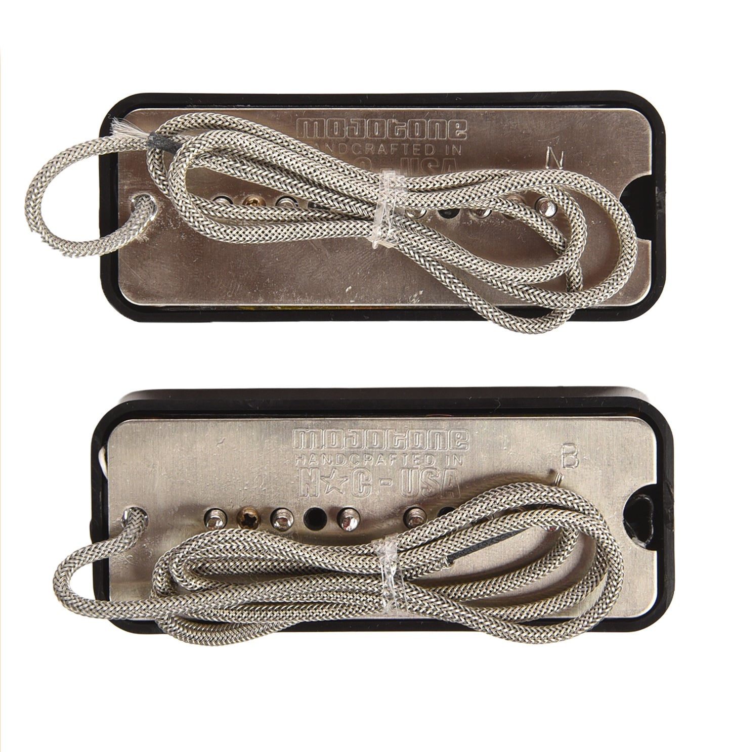 Mojotone '56 Quiet Coil P-90 Soapbar Set Black Home Audio / Preamps
