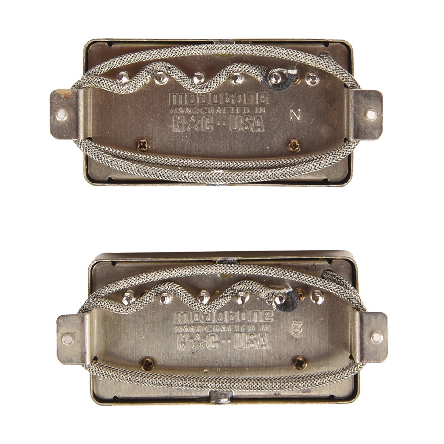 Mojotone '59 Clone Vintage P.A.F. Humbucker Set Aged Nickel Home Audio / Preamps