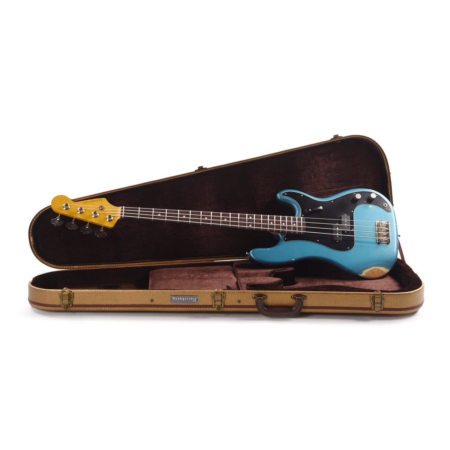 Nash PB-63 Ocean Turquoise Metallic Medium Relic Bass Guitars / 4-String