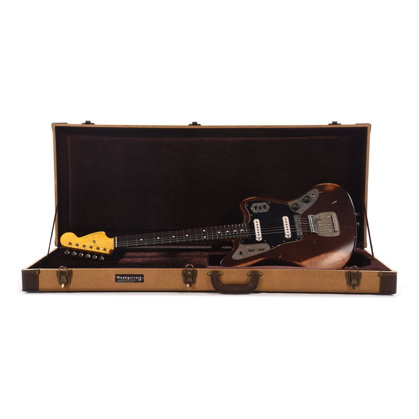 Nash JG-63 Mocha Heavy Relic Electric Guitars / Solid Body