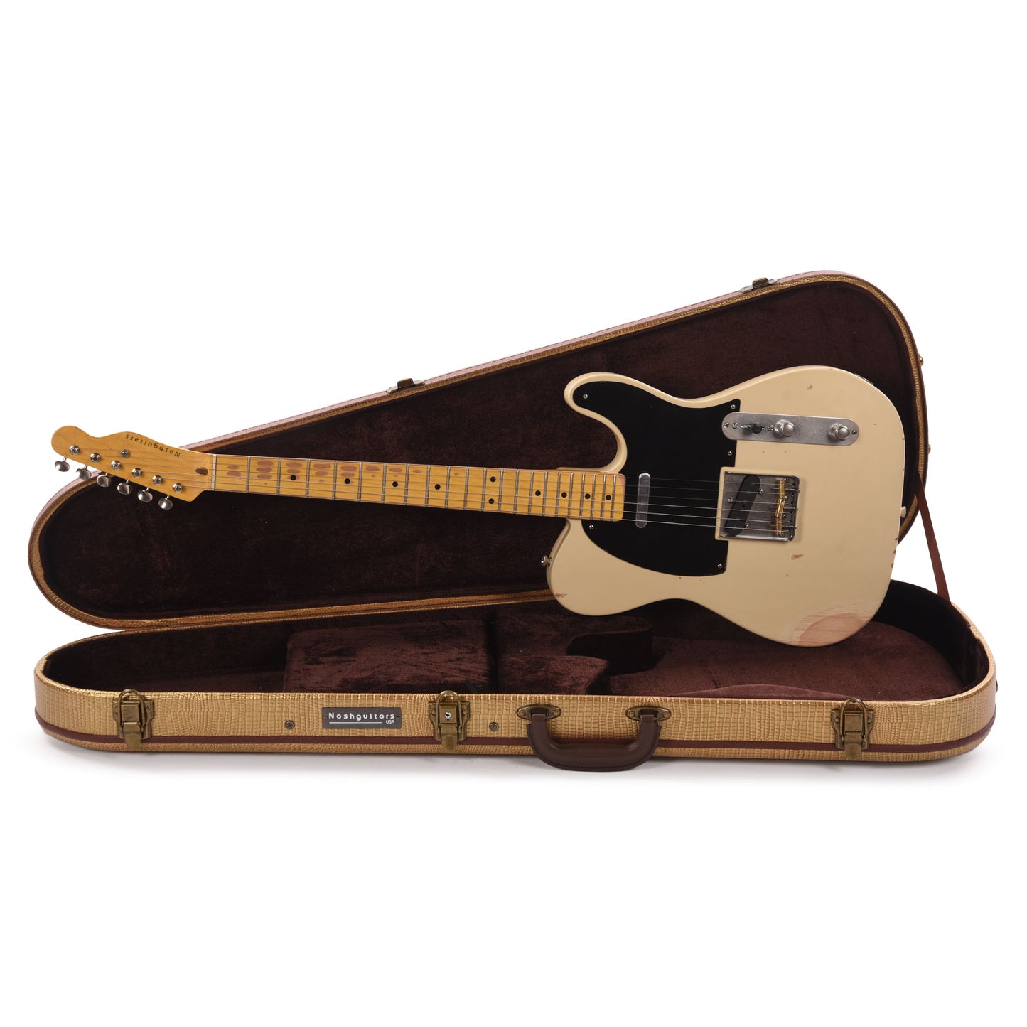 Nash T-52 Ash Desert Sand Medium Relic Electric Guitars / Solid Body