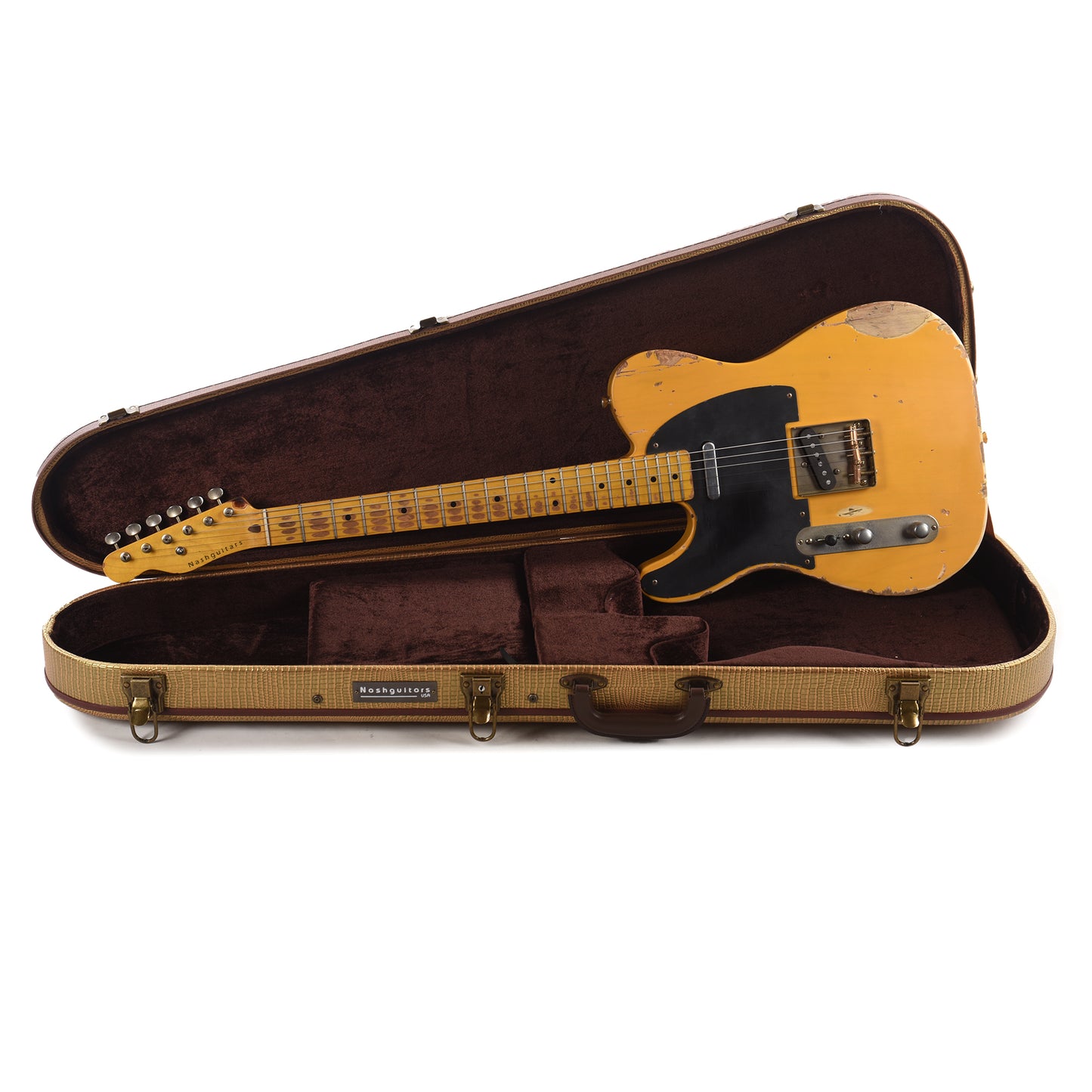 Nash T-52 Butterscotch Blonde Heavy Relic LEFTY Electric Guitars / Solid Body