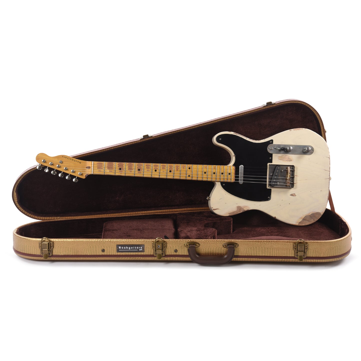Nash T-52 Mary Kaye Heavy Relic w/1-Ply Black Pickguard & Lollar Pickups Electric Guitars / Solid Body