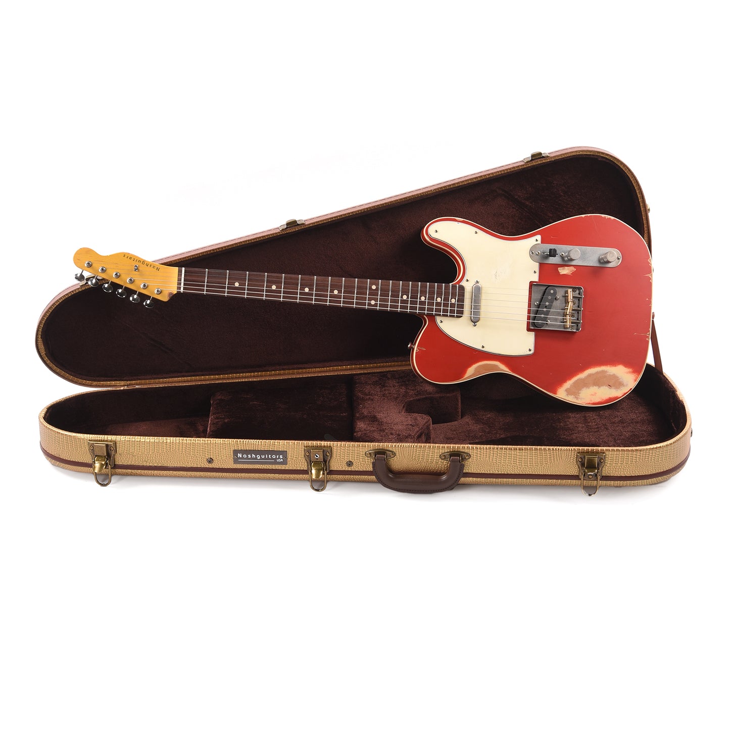 Nash TC-63 Dakota Red Heavy Relic w/Double Binding Electric Guitars / Solid Body
