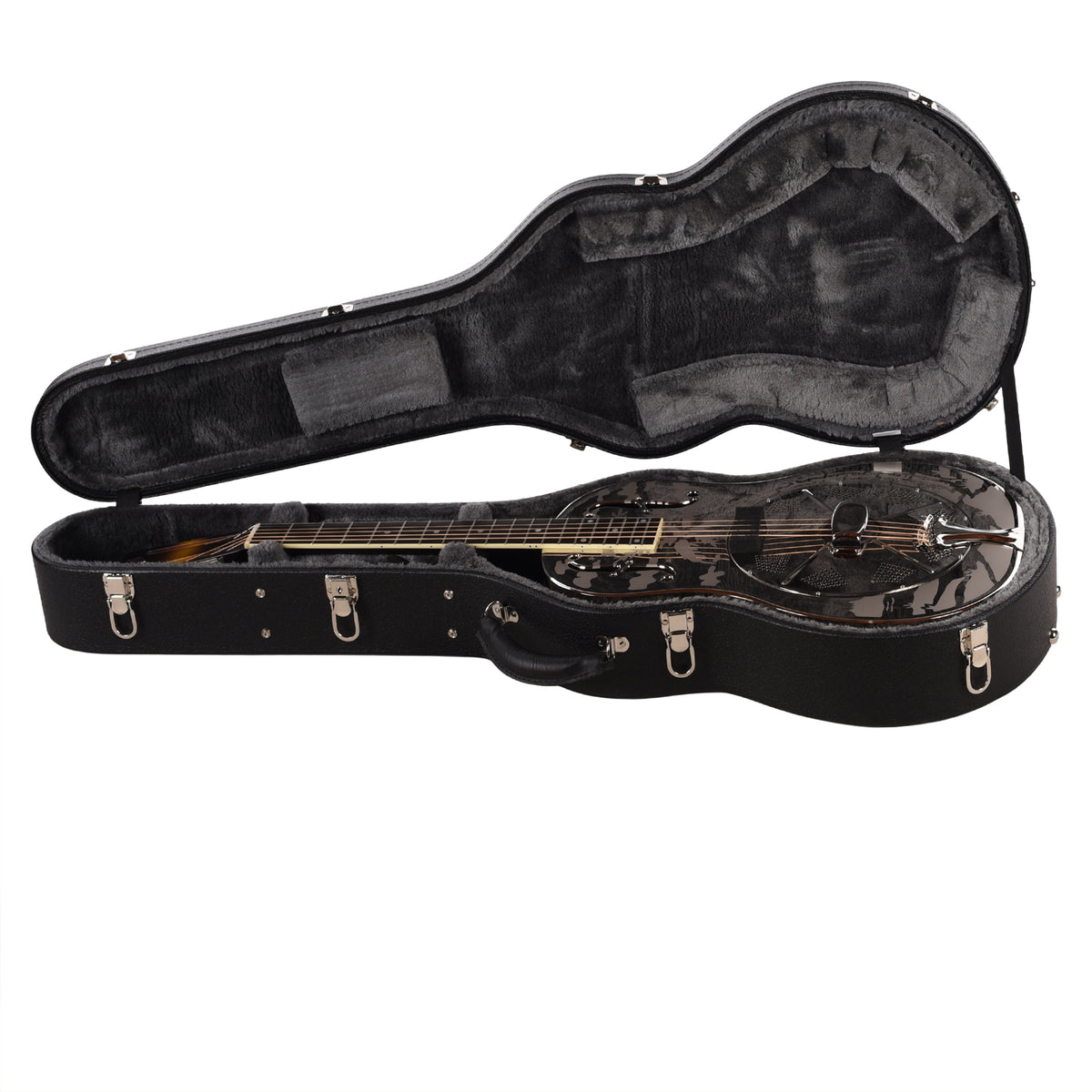 National Style O Single Cone Brass Bright Nickel 12-Fret Acoustic Guitars