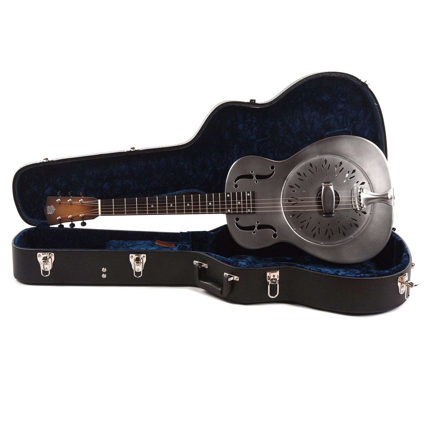National RAW Single Cone Steel 14-Fret Acoustic Guitars / Resonator