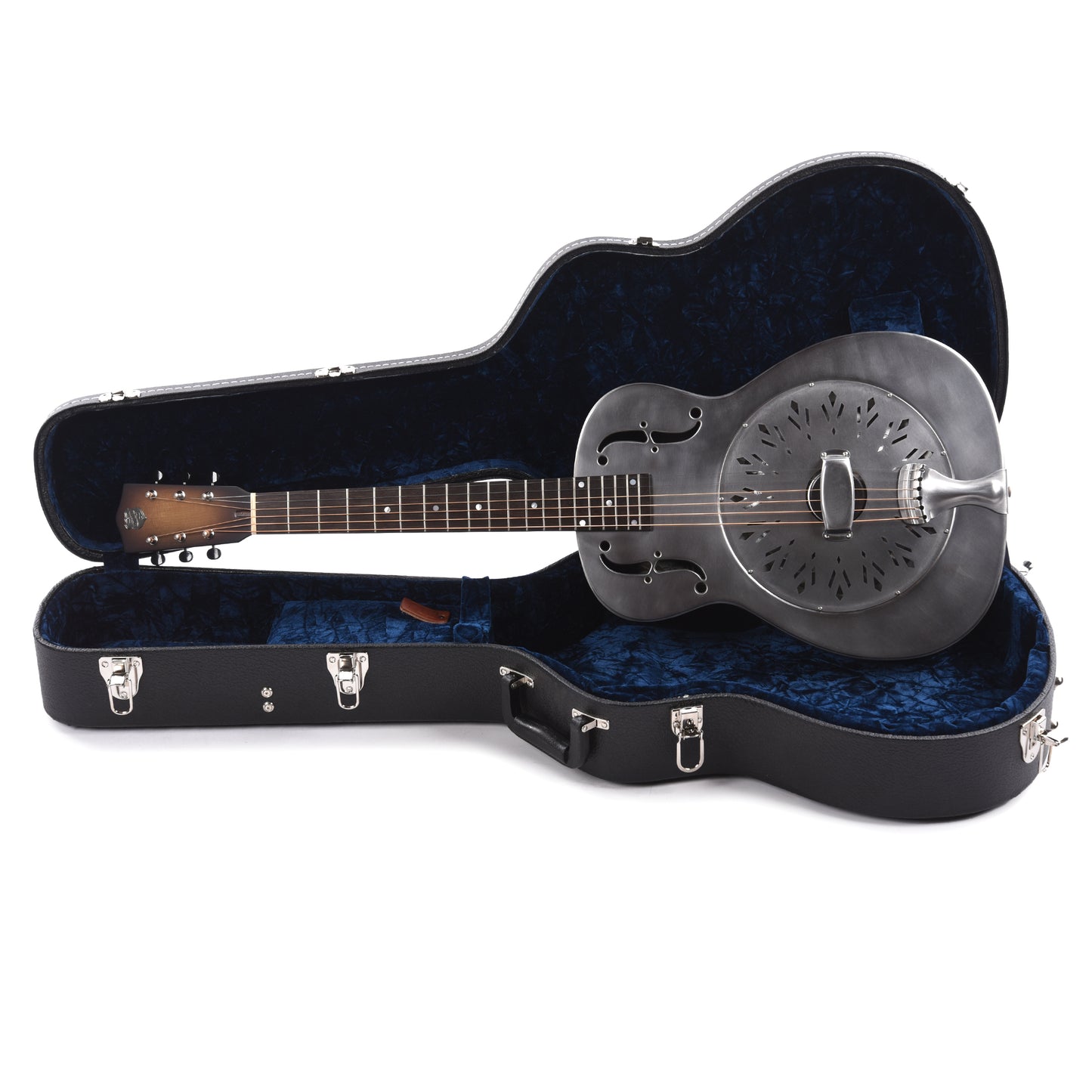 National RAW Single Cone Steel 14-Fret Acoustic Guitars / Resonator