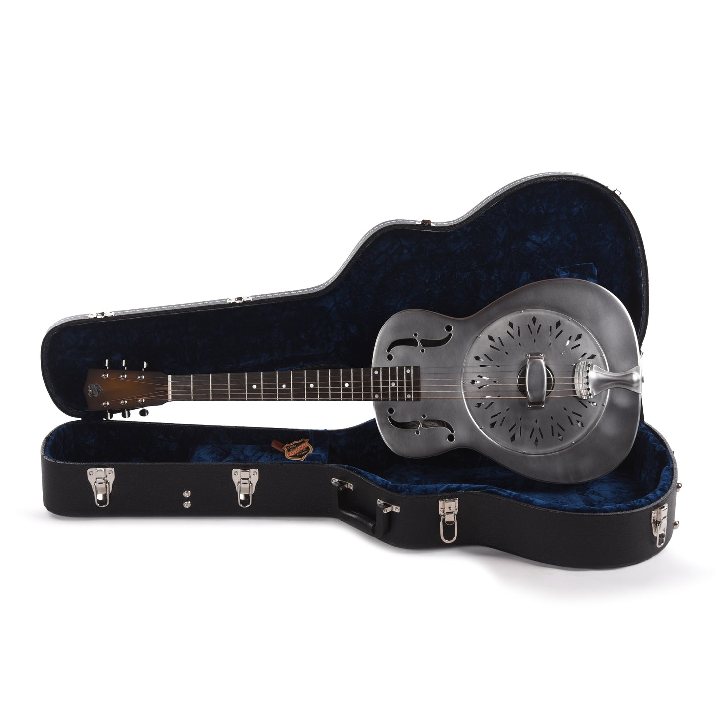 National RAW Single Cone Steel 14-Fret Acoustic Guitars / Resonator