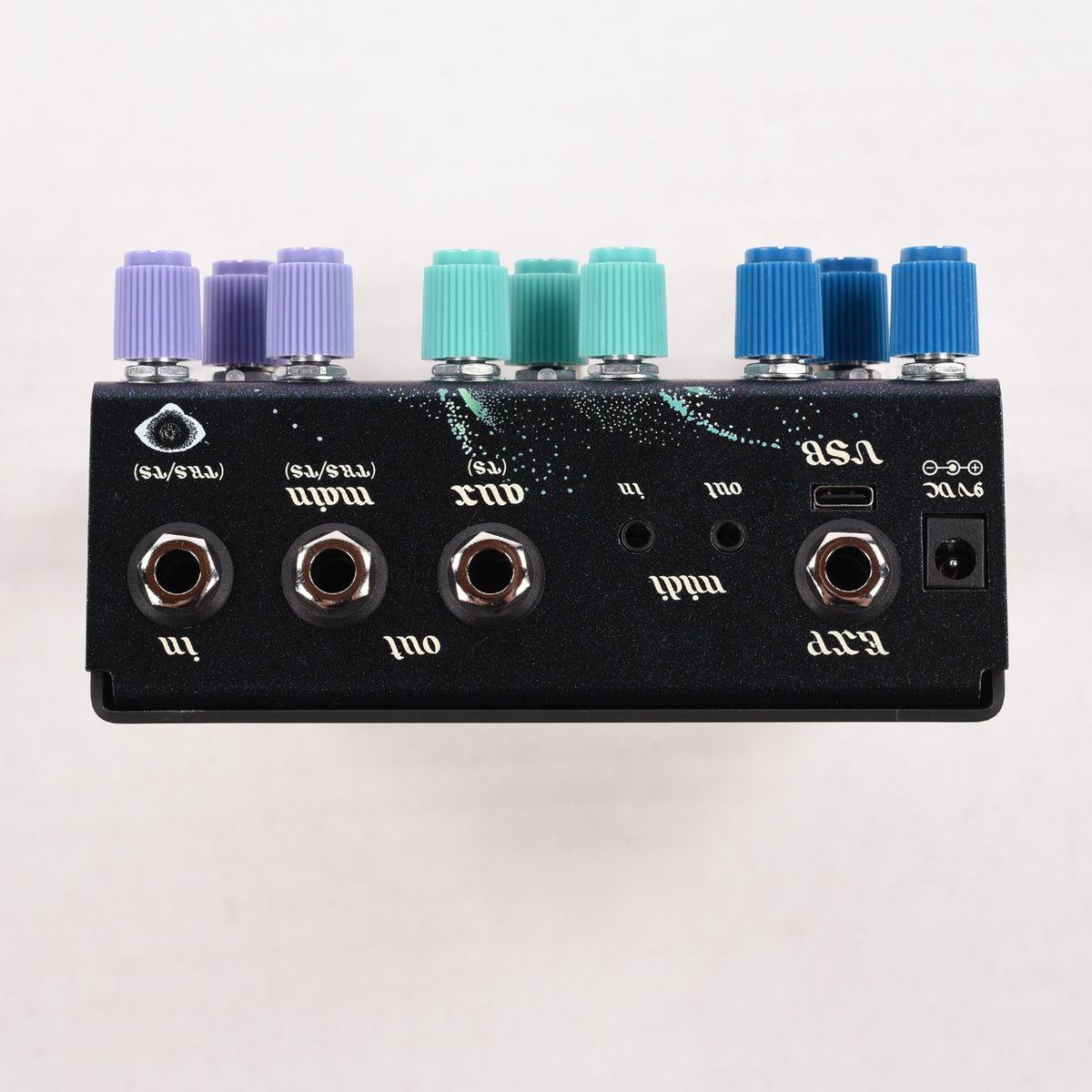 Old Blood Noise Endeavors Beam Splitter V2 Cool (Blue) Advanced Trereo Distortion Pedal Effect Pedals