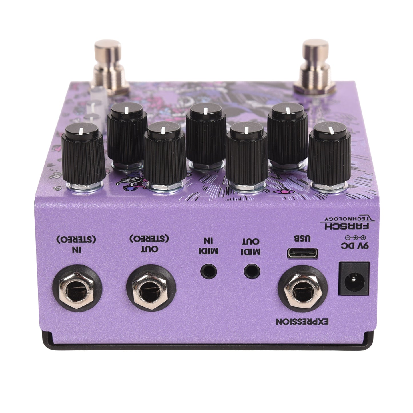 Old Blood Noise x Emily Hopkins Parting Glitch Device Pedal Purple Effects and Pedals / Distortion