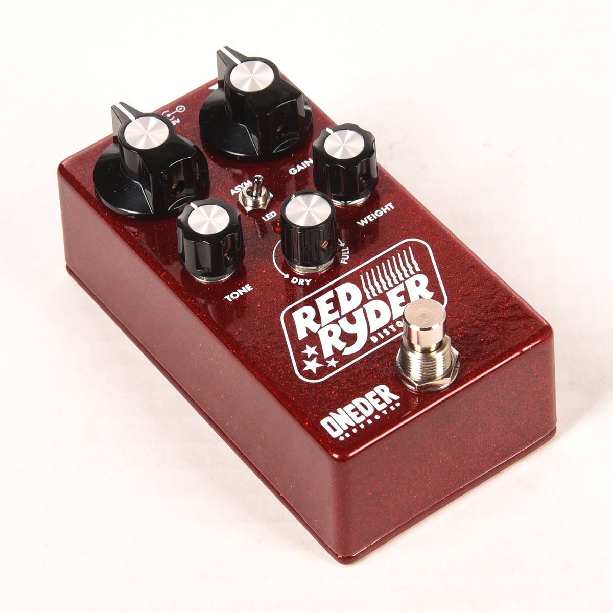 Oneder Effects Red Ryder v2 Distortion Pedal Effect Pedals