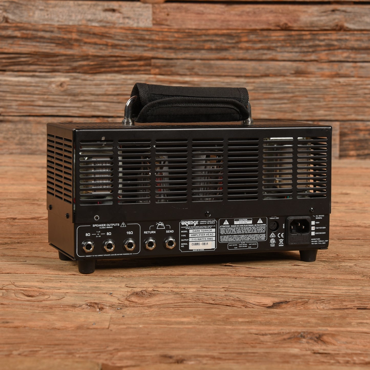 Orange Dark Terror 15-Watt Guitar Amp Head Amps / Guitar Amps / Guitar Cabinets