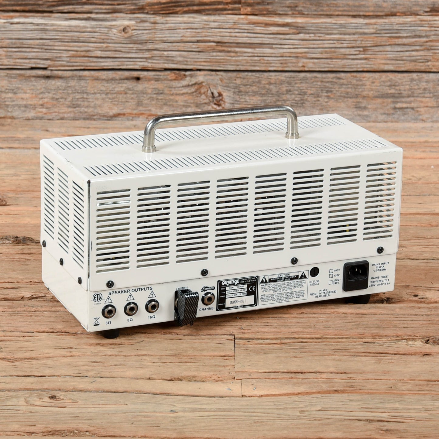 Orange Dual Terror 2-Channel 30-Watt Guitar Amp Head Amps / Guitar Amps / Guitar Cabinets