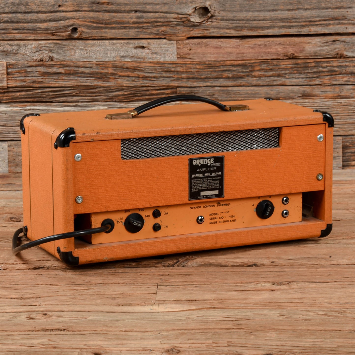 Orange OR120 Graphic 120-Watt Guitar Amp Head 1970s Amps / Guitar Amps / Guitar Cabinets
