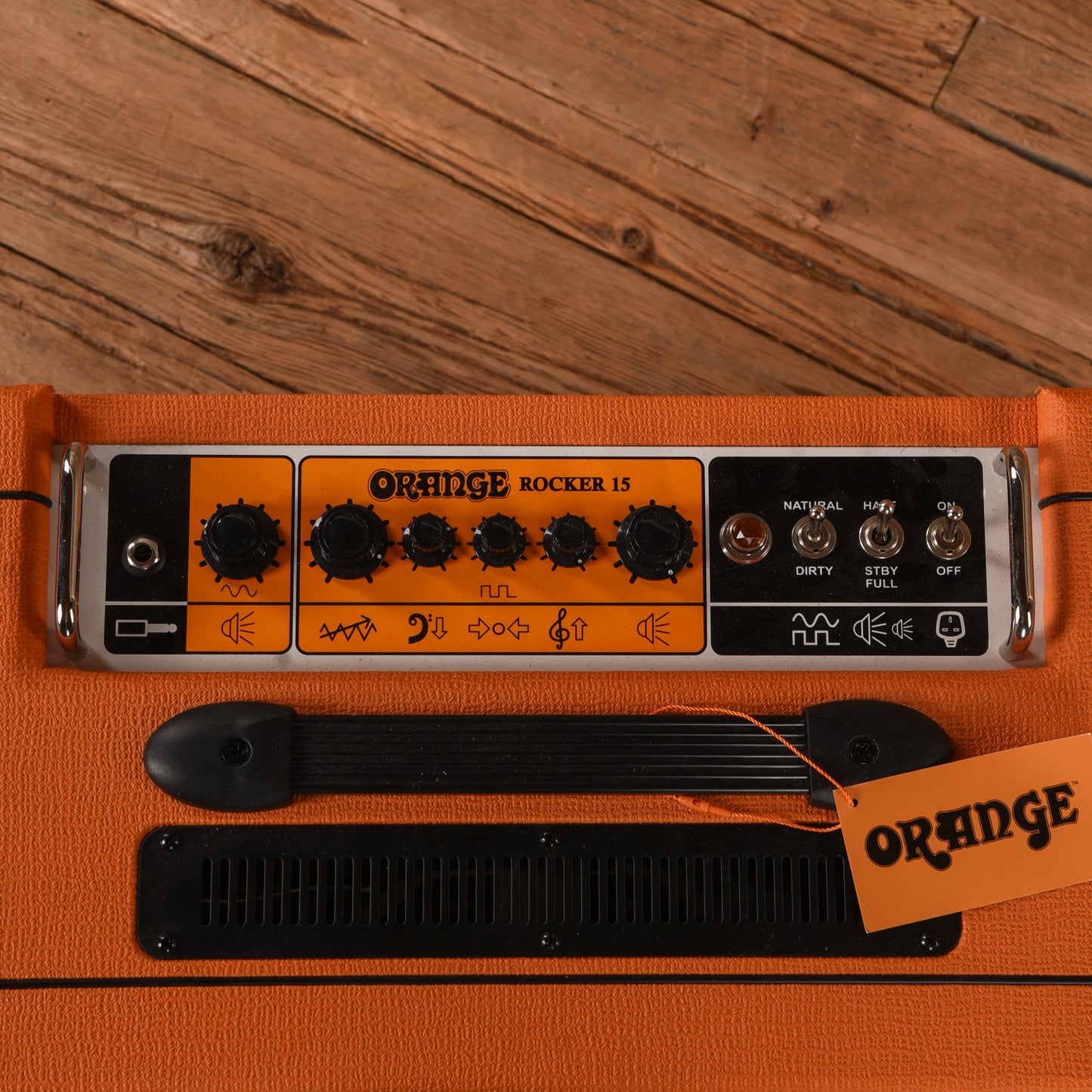 Orange Rocker 15 2-Channel 15-Watt 1x10" Guitar Combo Amps / Guitar Amps / Guitar Cabinets