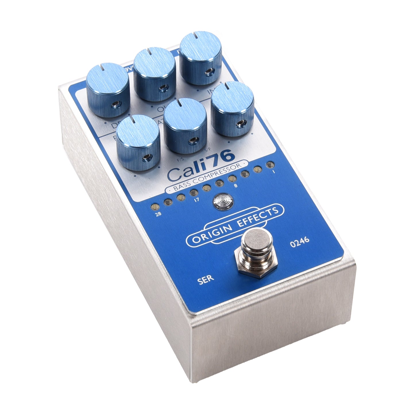 Origin Effects Cali76 MK2 Bass Compressor Super Vintage Blue Effects and Pedals / Bass Pedals