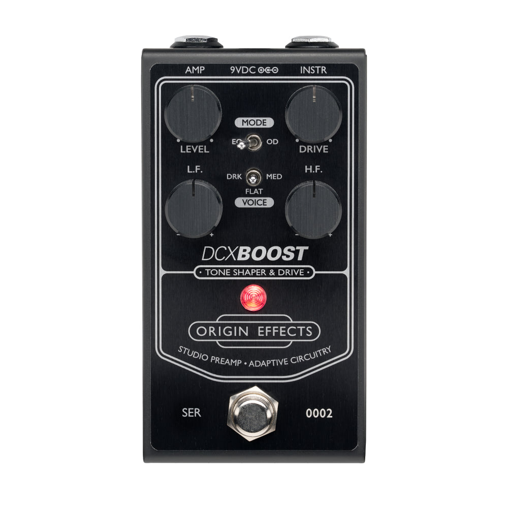 Origin Effects DCX Boost Tone Shaper & Drive Pedal