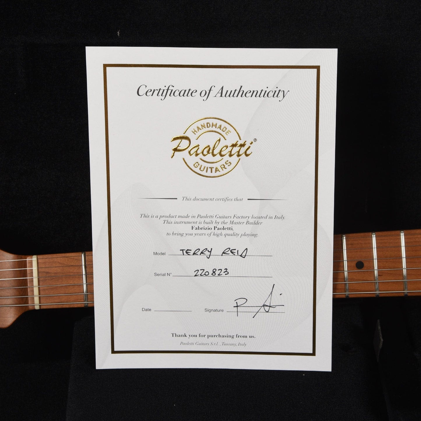 Paoletti '52 Nancy Tele Butterscotch Blonde Relic Electric Guitars / Solid Body