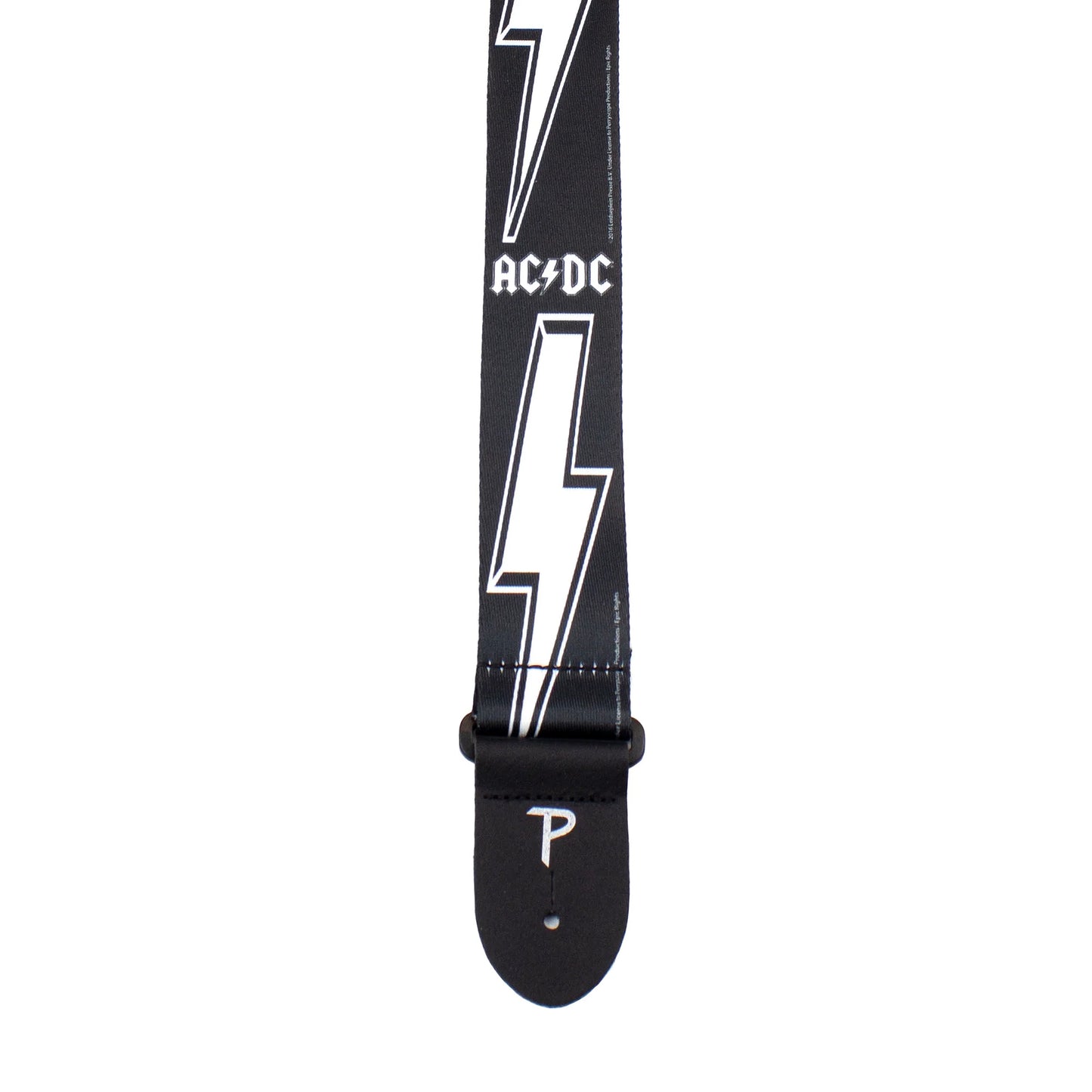 Perri's AC/DC Lightning Polyester Guitar Strap Straps