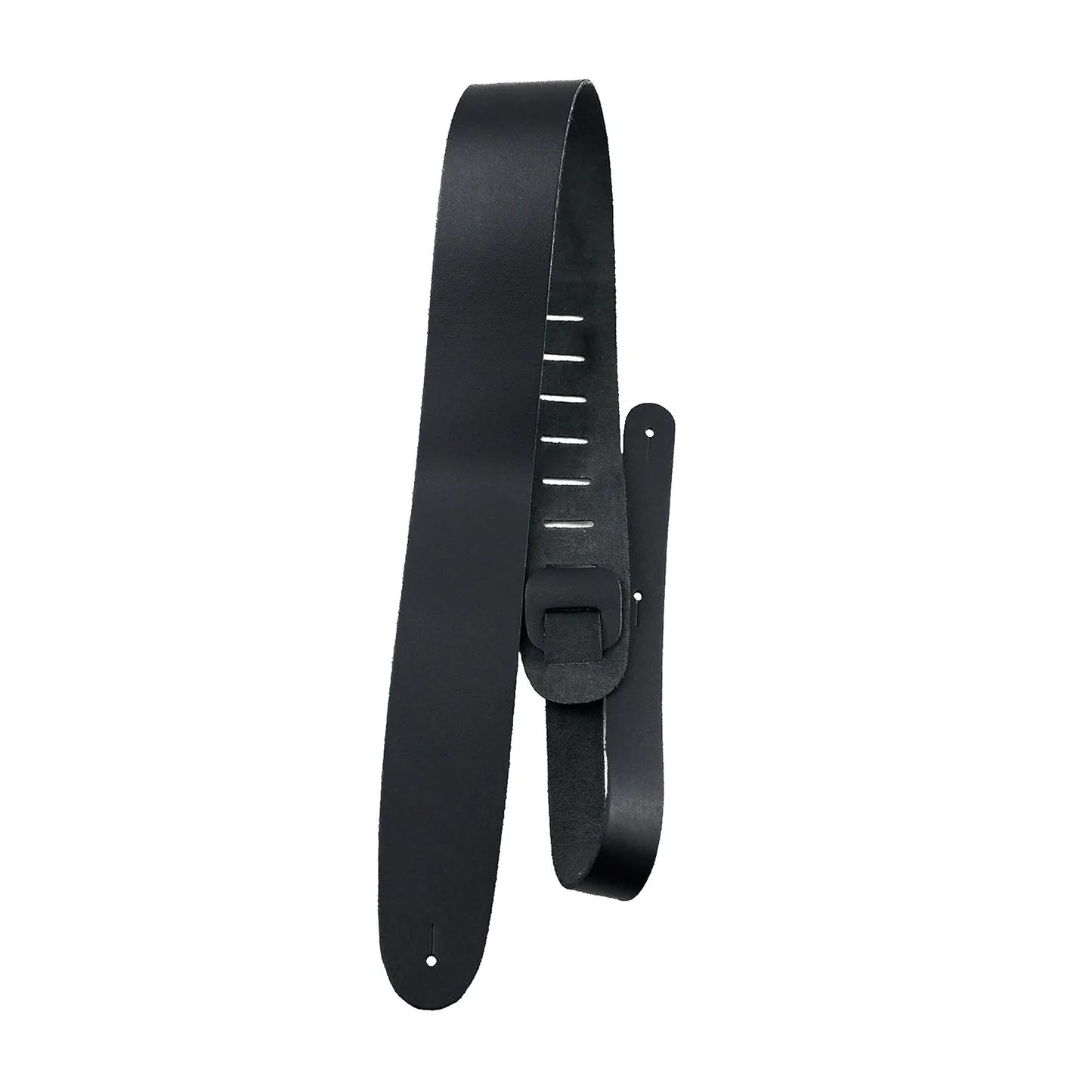 Perri's Basic Leather 2.5" Black Guitar Strap Straps