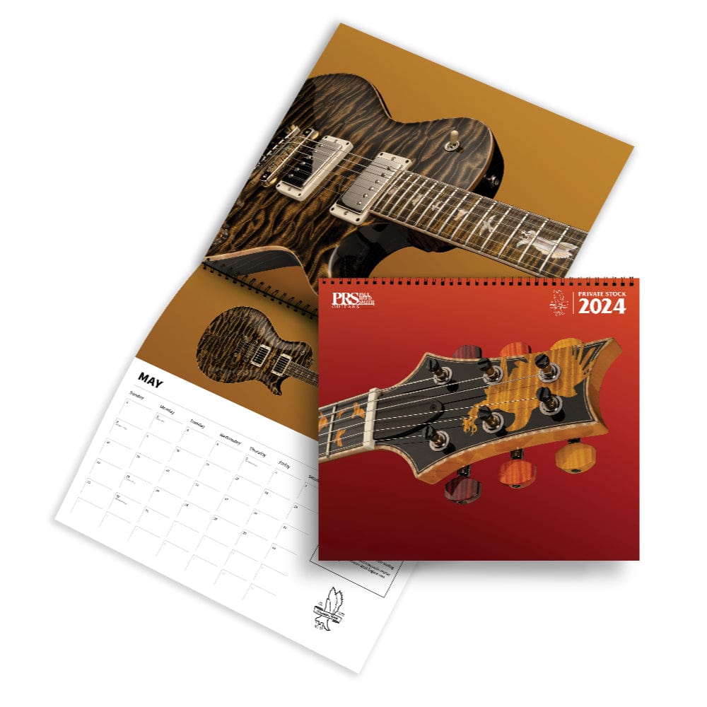 PRS 2024 Private Stock Calendar Chicago Music Exchange
