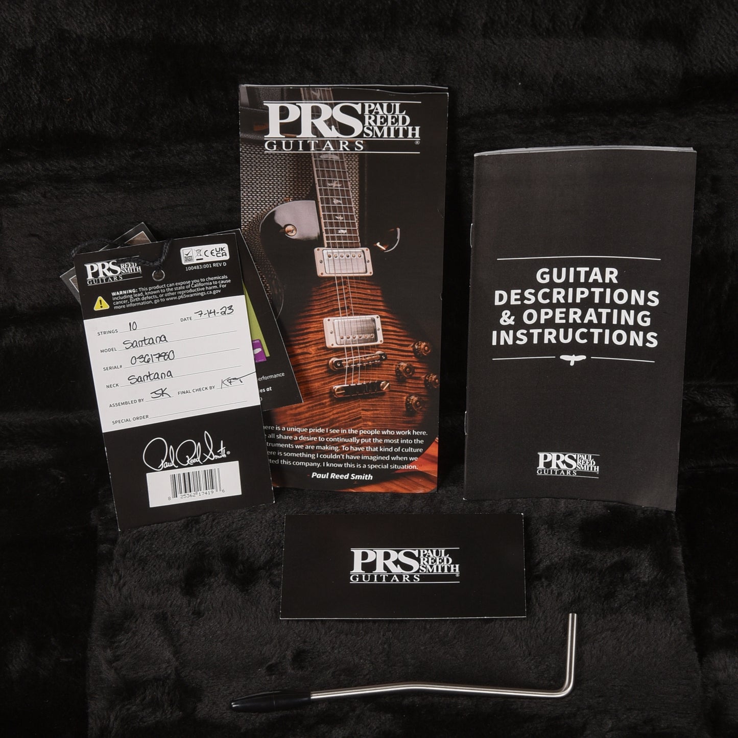 PRS Santana Retro Orange 2023 Electric Guitars
