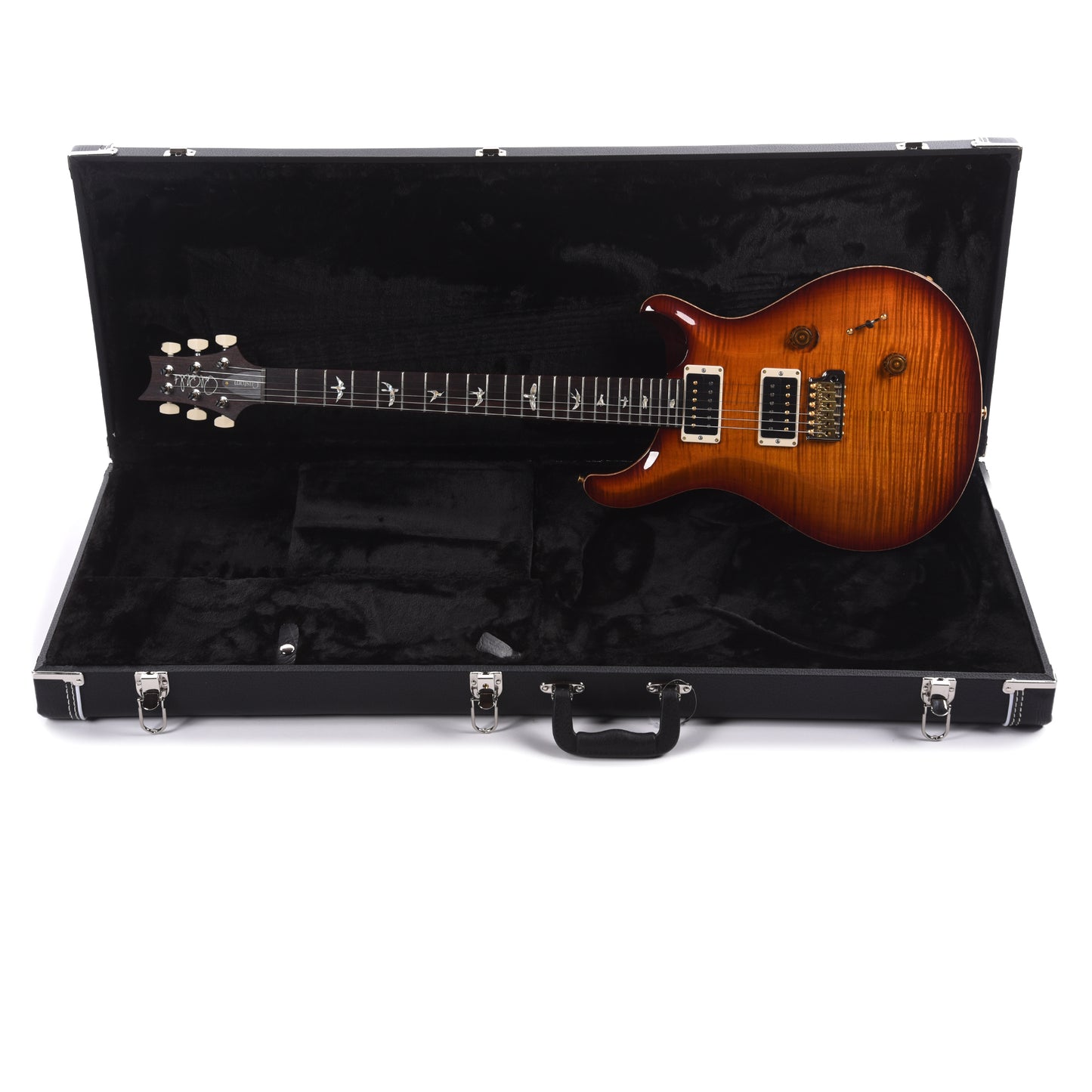 PRS Custom 24 10 Top Dark Cherry Sunburst Electric Guitars / Solid Body