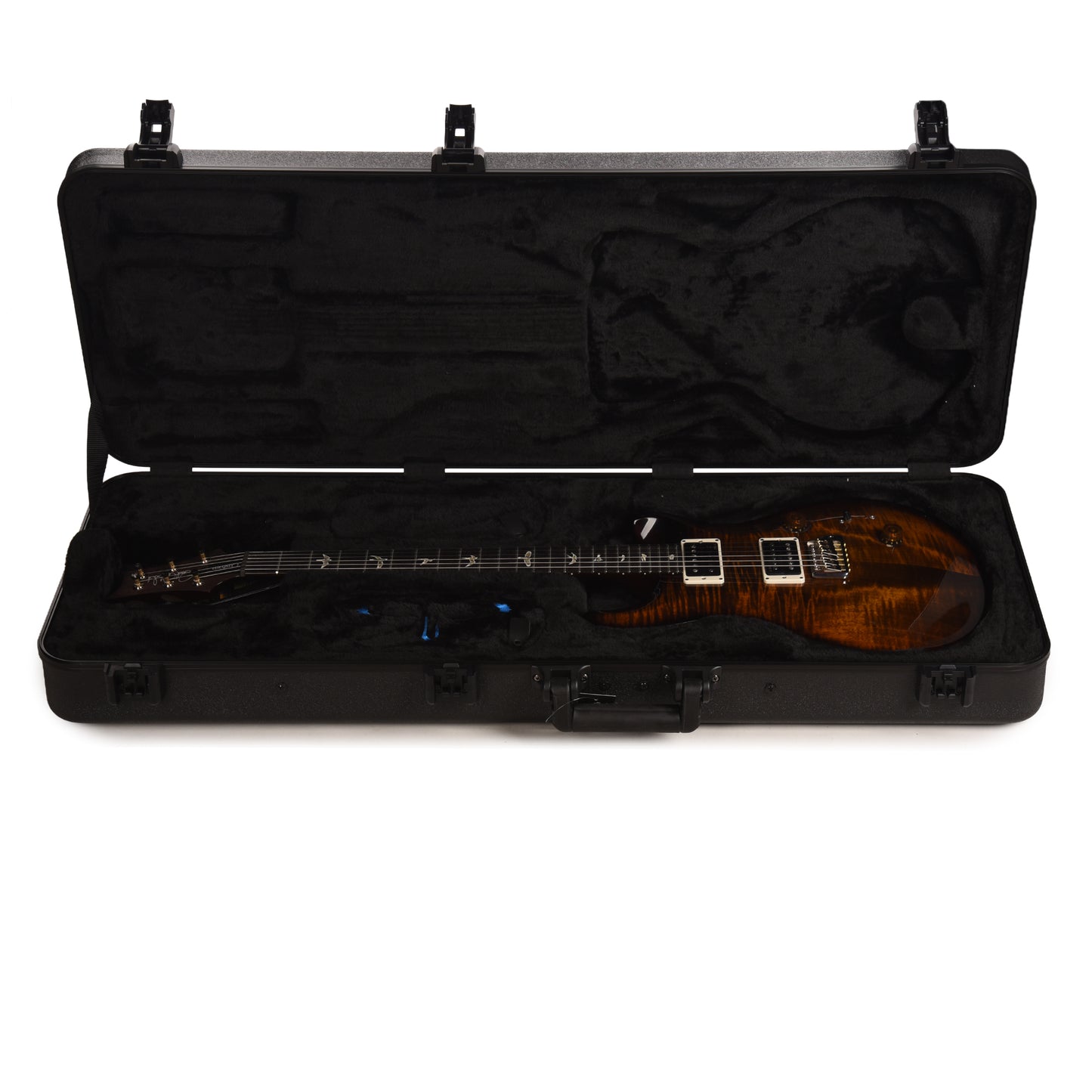 PRS Custom 24 Black Gold Wraparound Burst Electric Guitars / Solid Body