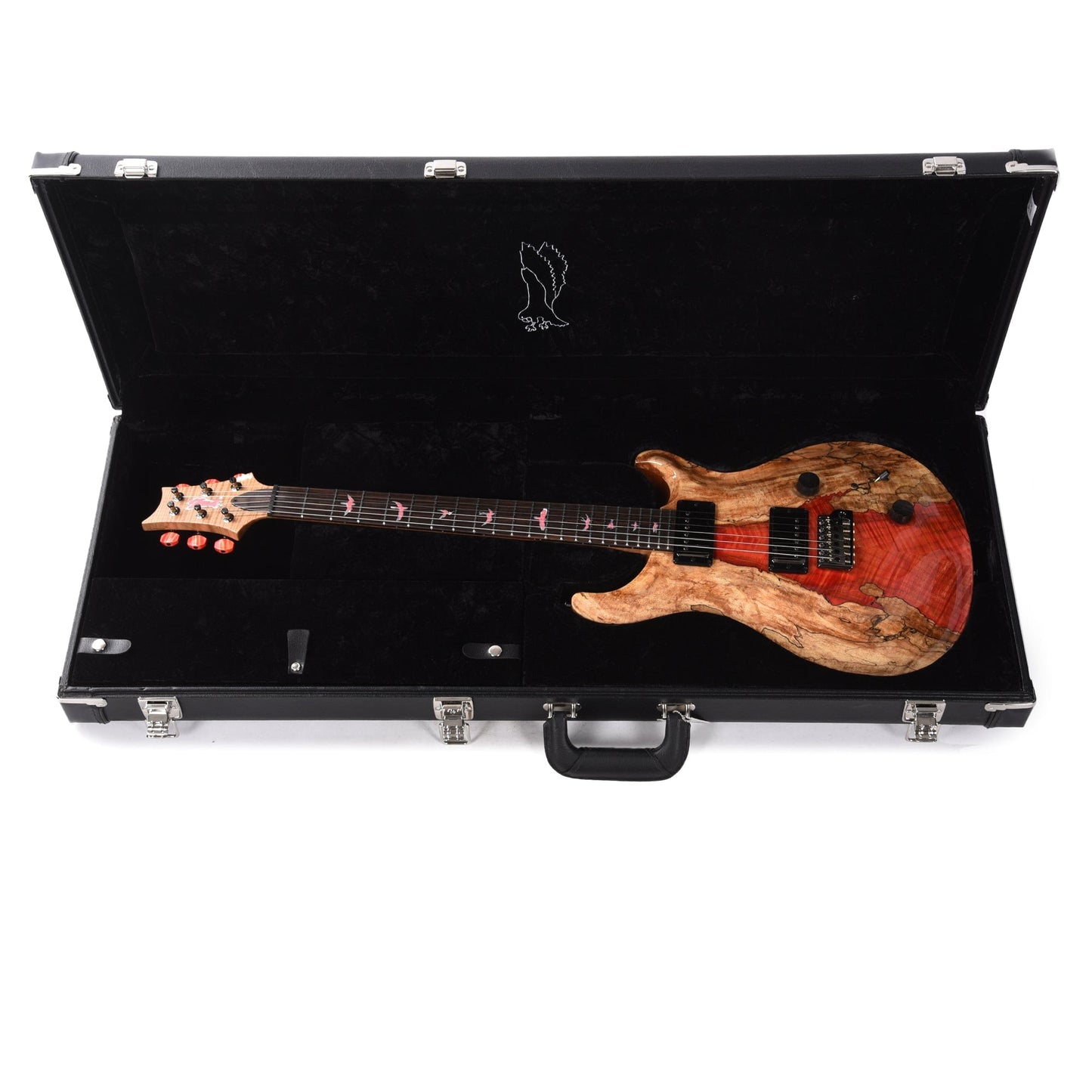 PRS Private Stock #10439 Custom 22 Salmon Spalted Maple w/Roasted Curly Maple Neck & Macassar Ebony Fingerboard Electric Guitars / Solid Body