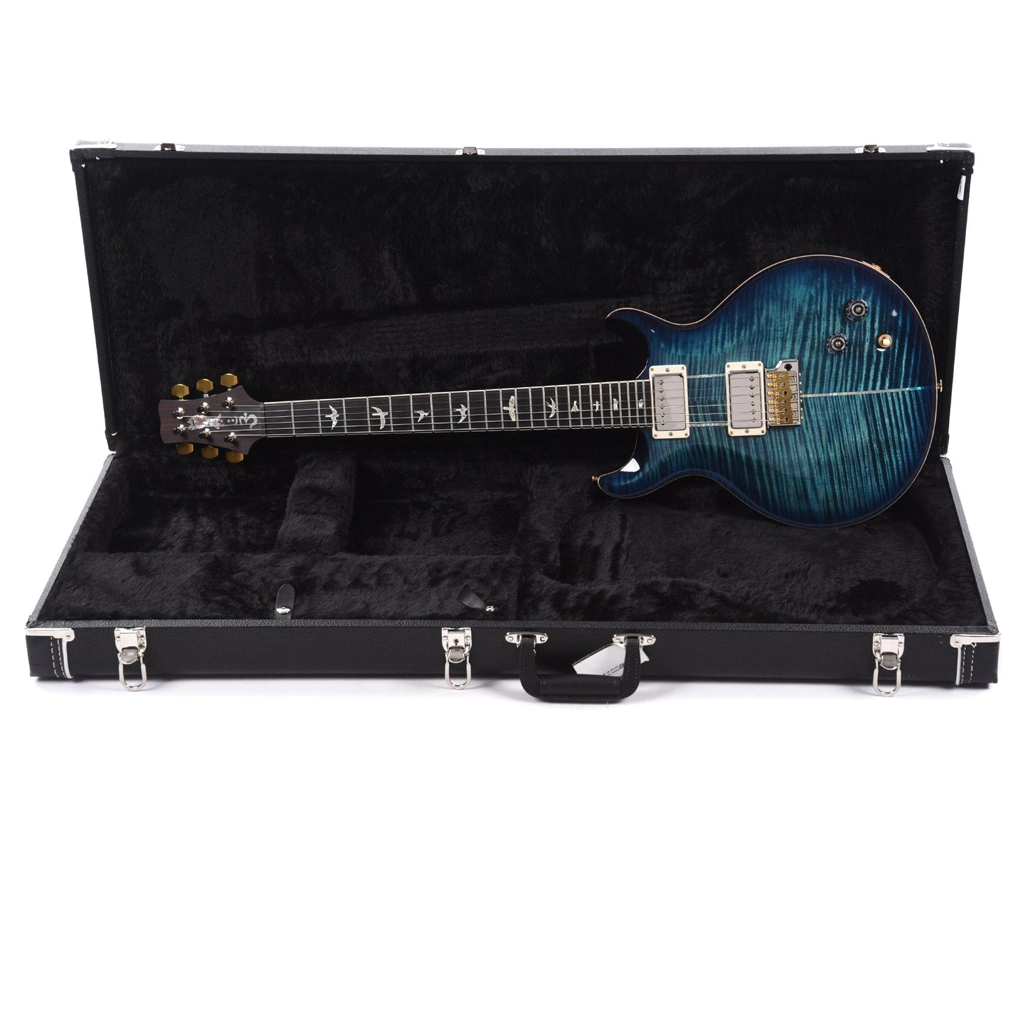 PRS Santana Retro 10 Top Cobalt Blue Electric Guitars / Solid Body