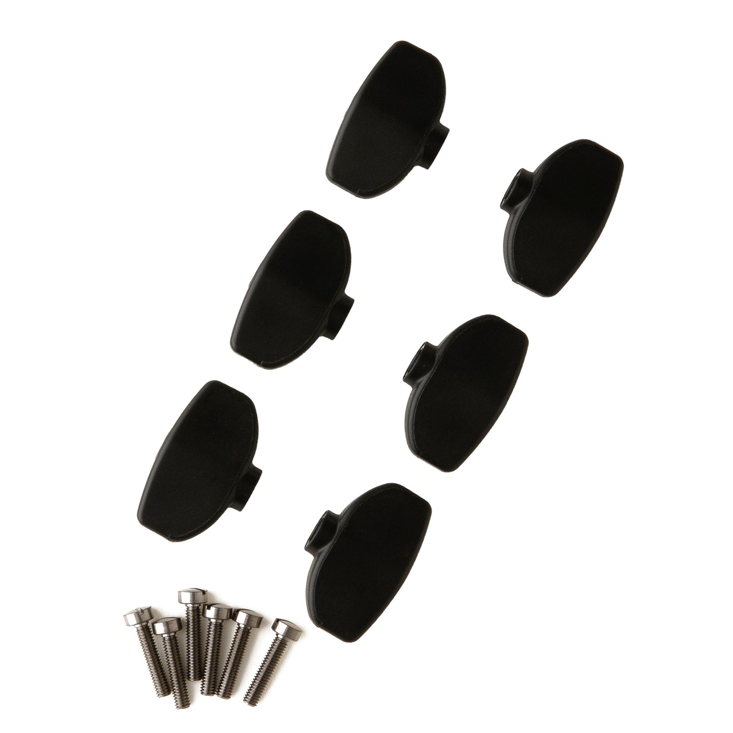 PRS Phase III Wing Tuner Buttons Black (Set of 6) Parts / Tuning Heads