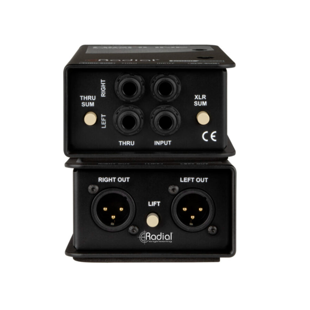 Radial Highline Stereo Passive Stereo Line Isolator Direct Boxes