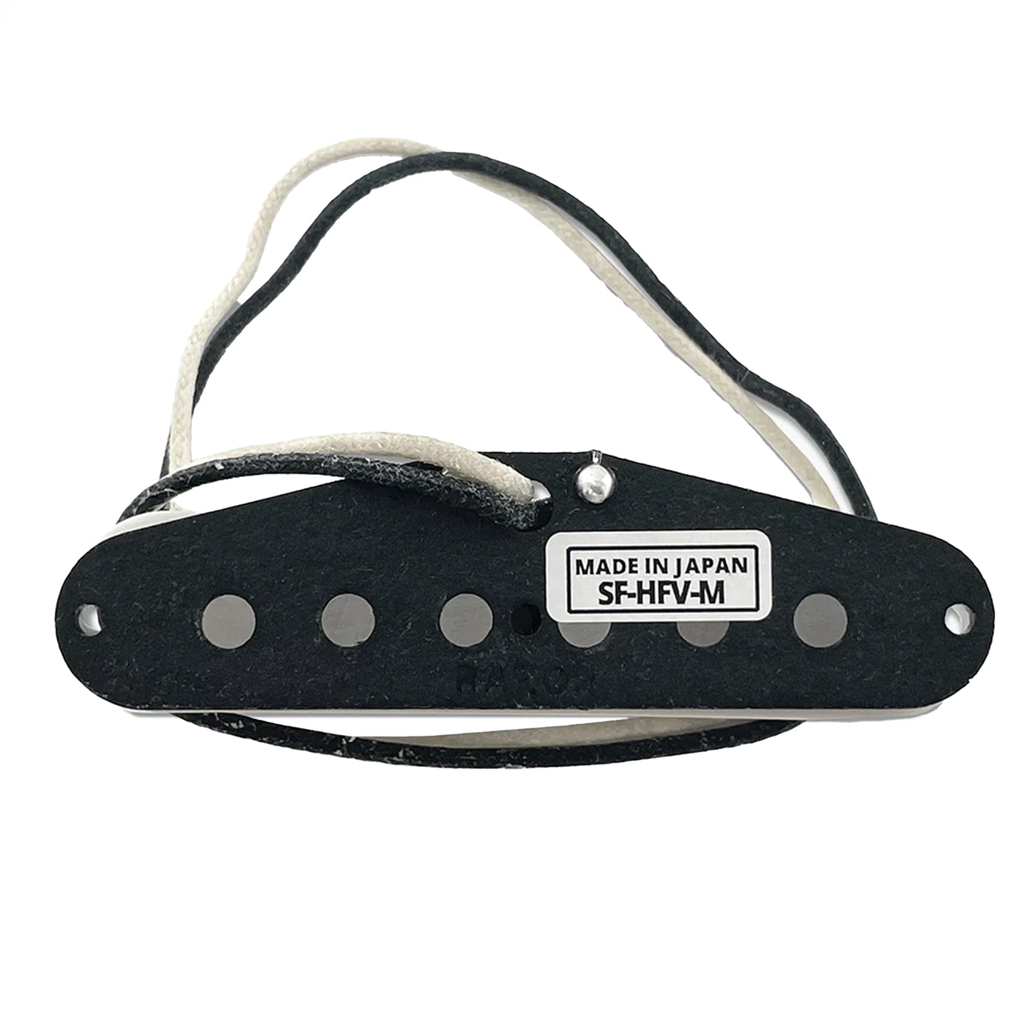 Razor Mangetsu Full Moon Reverse Middle Pickup for Stratocaster White Parts / Guitar Pickups