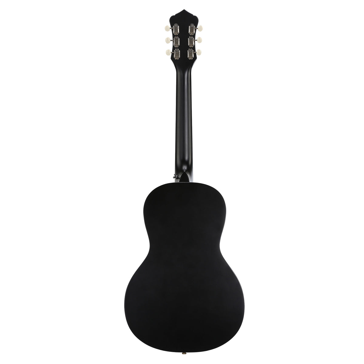 Recording King Dirty 30's Single 0 Series 7 Parlor Black Acoustic Guitars