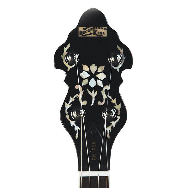 Recording RK-R20 Songster 5-String Banjo w/Resonator Natural Folk Instruments / Banjos