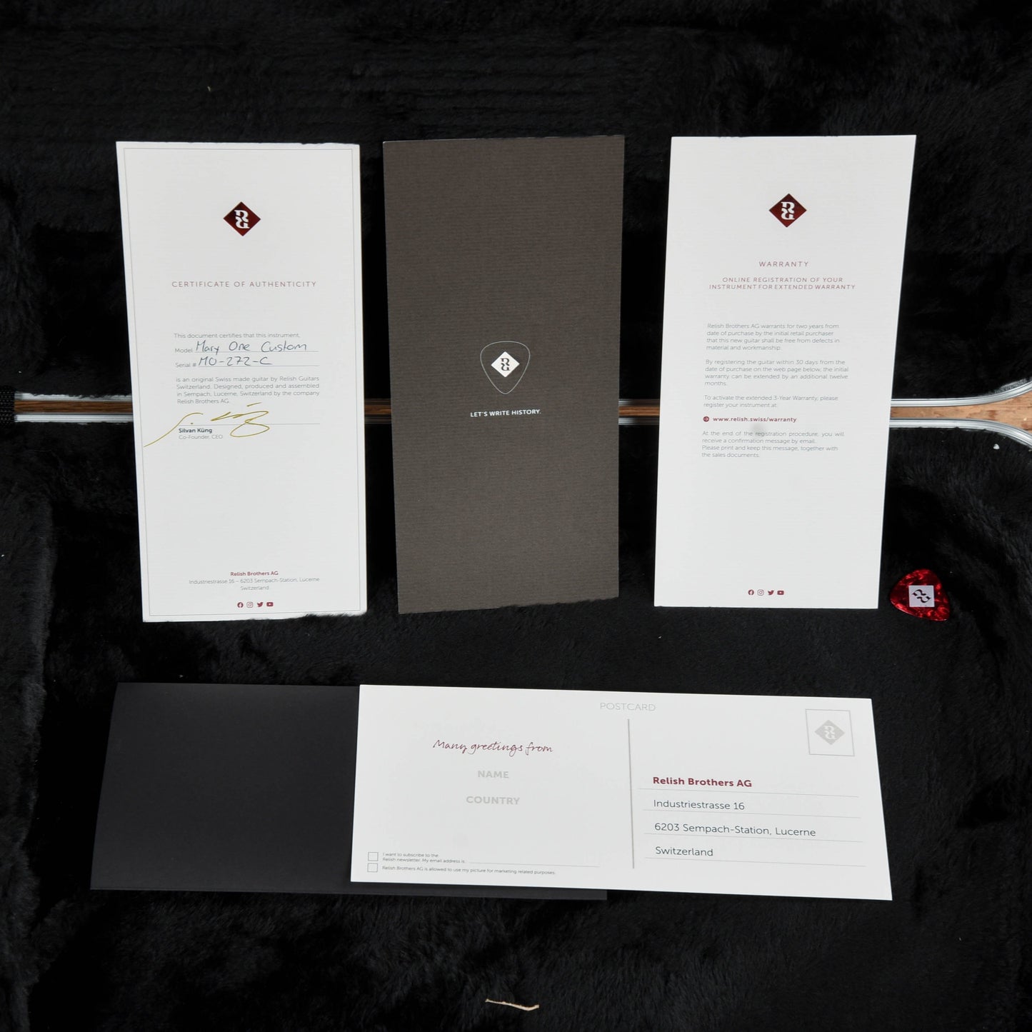 Relish Mary Custom Rainbow Electric Guitars / Solid Body