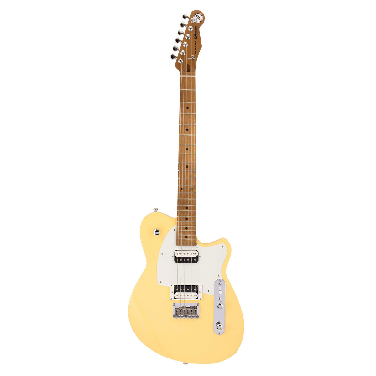 Reverend Charger Standard HH Electric Guitar Powder Yellow Electric Guitars