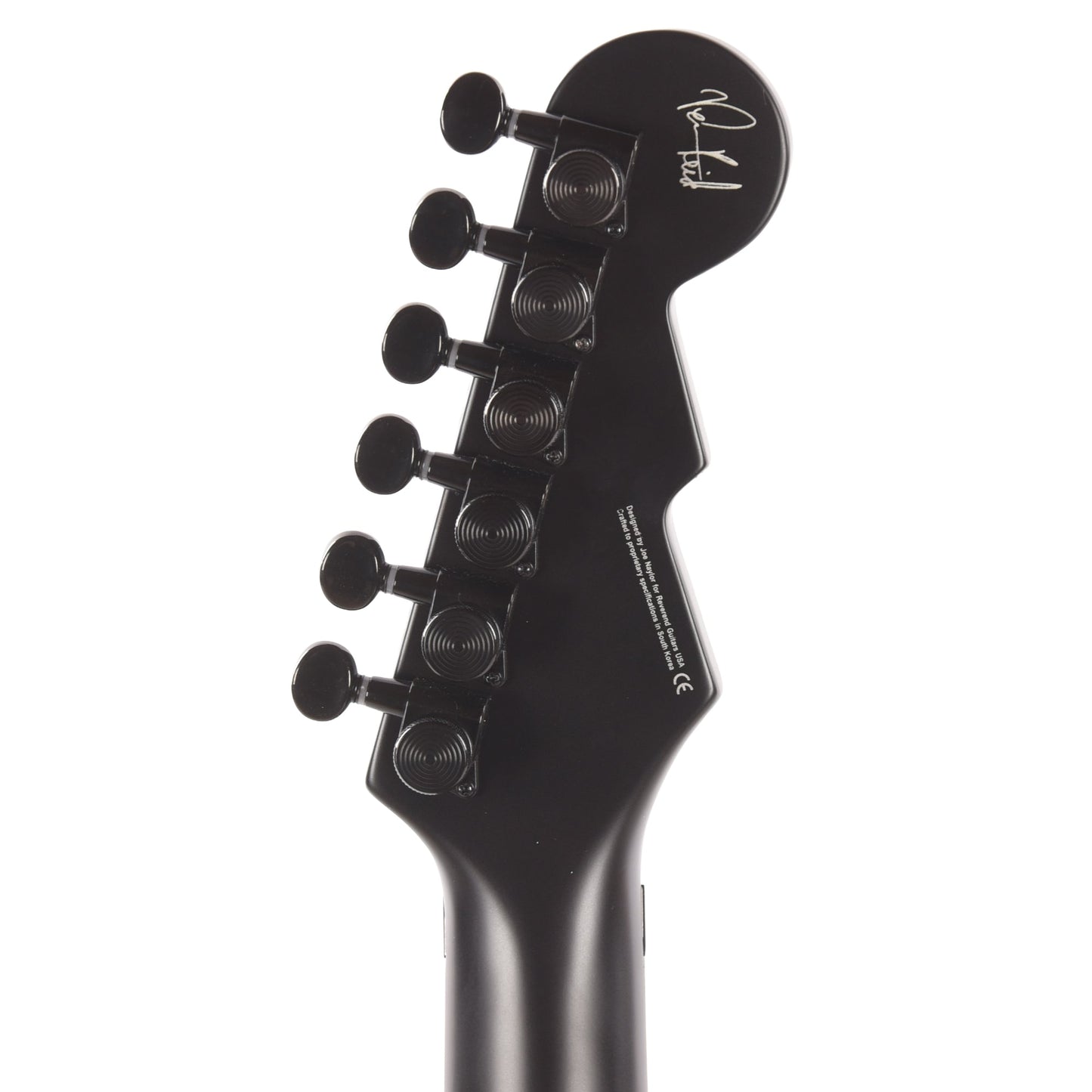 Reverend Vernon Reid Signature The Dark Midnight Black Electric Guitar Electric Guitars