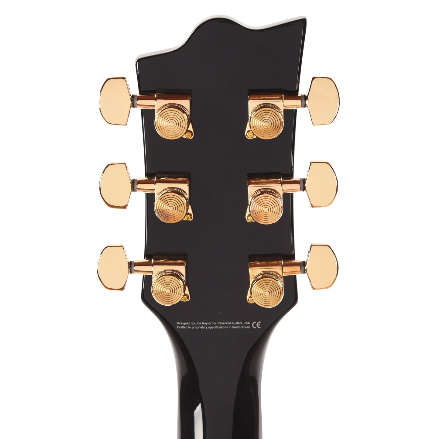 Reverend Kyle Shutt II Midnight Black Electric Guitar Electric Guitars / Solid Body