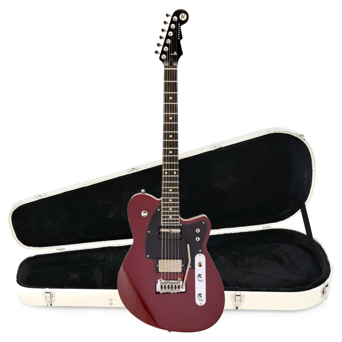 Reverend Reeves Gabrels Signature RG-SUS Sustainiac Wine Dark Sea Hardshell Case Bundle Electric Guitars / Solid Body