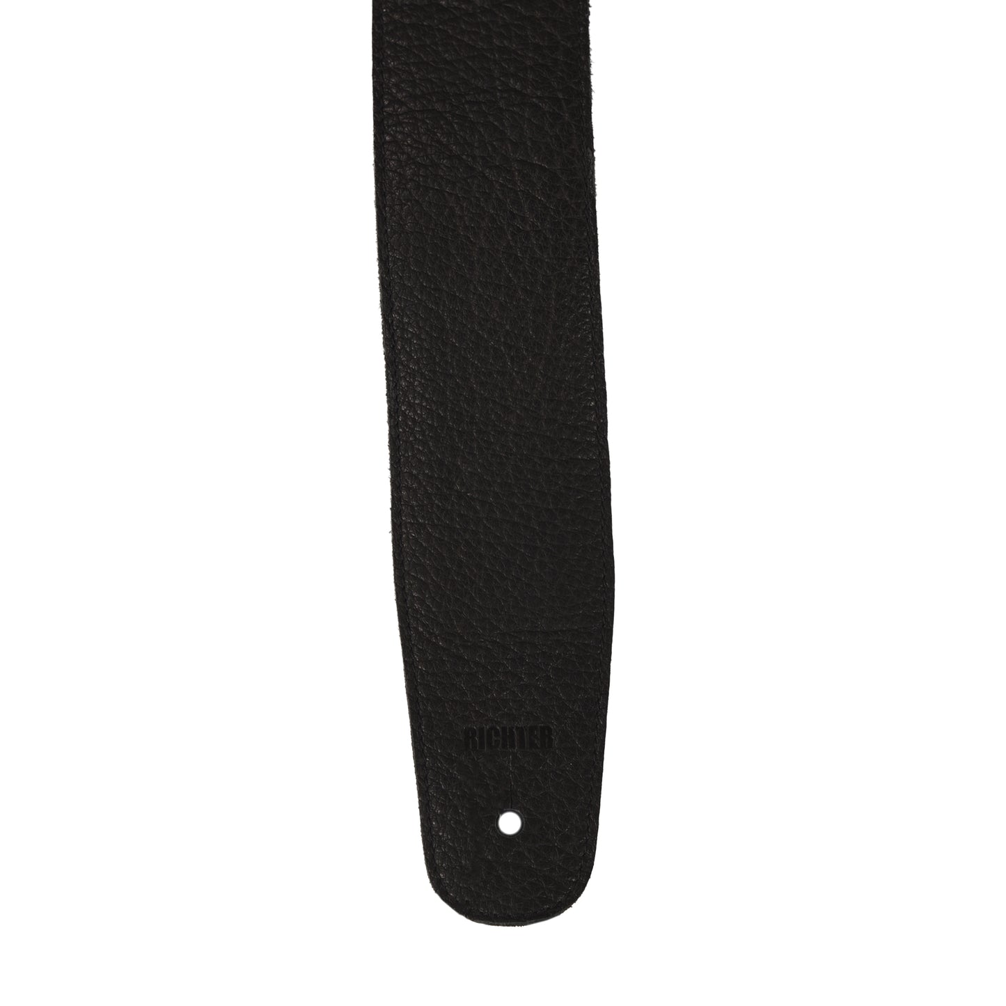 Richter Luxury Guitar Strap Genuine Leather Padded Monster Black Straps