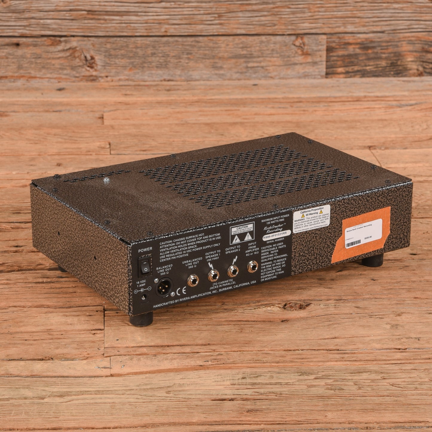 Rivera Rock Crusher Recording Amps / Amp Attenuators