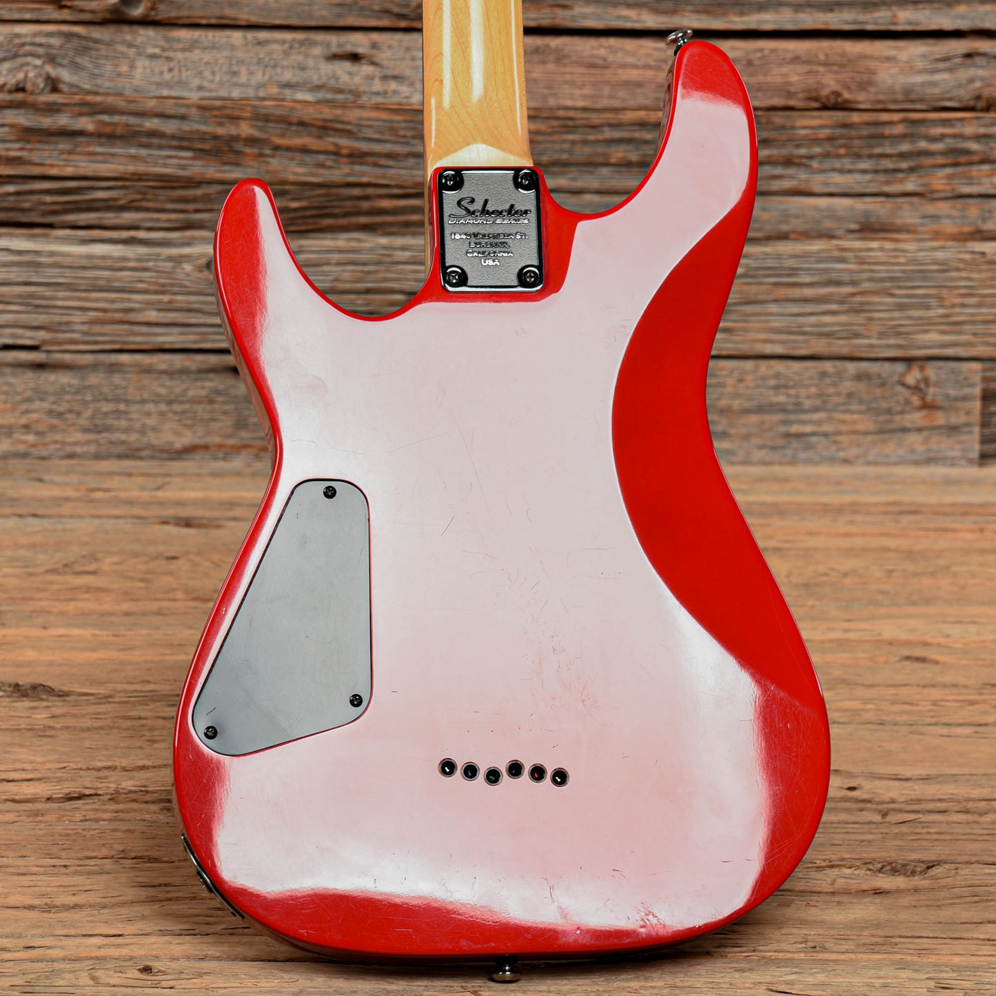 Schecter Diamond Series Omen 6 Red 2009 Electric Guitars / Solid Body
