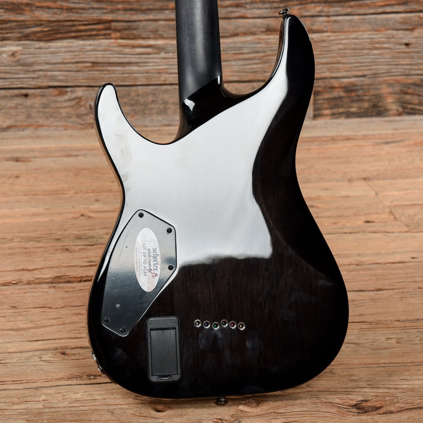 Schecter Hellraiser Hybrid C-1 Transparent Black 2022 Electric Guitars / Solid Body